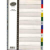 BANTEX BOARD A4 FILE INDEX WHITE