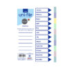 Marlin File Index Board A4 Jan-dec Pastel Asst
