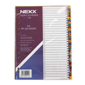 Nexx File Index Pp A4 1-31 Asst