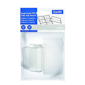BANTEX Suspension FILE TABS & Inserts