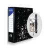 Marlin File Lever Arch A4 Board 70mm Black