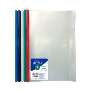 Marlin Folder Report Covers & Slide Binders Asst 5pk