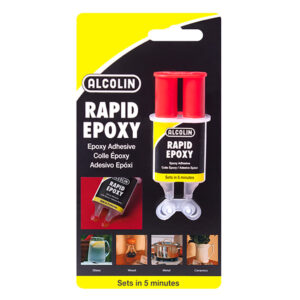 Alcolin Adhesive Epoxy Rapid 8ml Crd