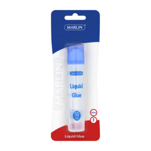 Marlin Adhesive Glue Liquid Clear 50ml Crd