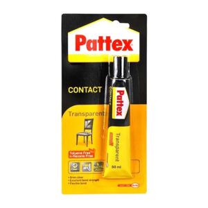 Pattex Adhesive Glue Contact Transparent 100ml Boxed