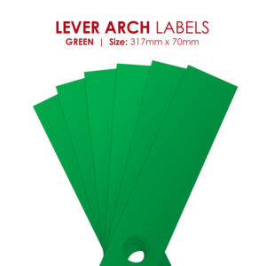 Redfern Label Lever Arch Redfern Green 12’s