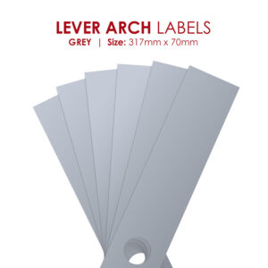 Redfern Label Lever Arch Redfern Grey 12’s