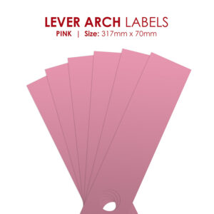 Redfern Label Lever Arch Redfern Pink 12’s