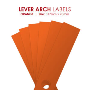 Redfern Label Lever Arch Redfern Orange 12’s