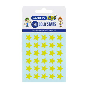 Marlin Label Stars Sheet Gold 1 Marlin Label Stars Sheet Gold
