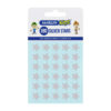Marlin Label Stars Sheet Silver