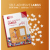 Redfern Label Stars Sheet Redfern Gold