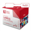 Redfern Label White Roll Redfern 9×50 White