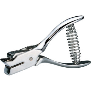 Genmes Laminating Pouch Slot Punch Diecast Silver