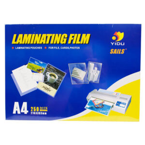 Yidu Laminating Pouch Gloss A4 250mic 100’s