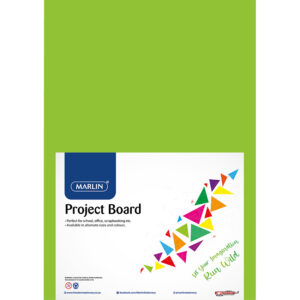 Marlin Project Board Bright A4 160g Green 10’s
