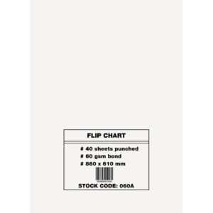 Marlin Pad Flipchart 860×610 40 Sheet Bond