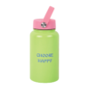 Thermal Flask S/steel Choose Happy 650ml Green