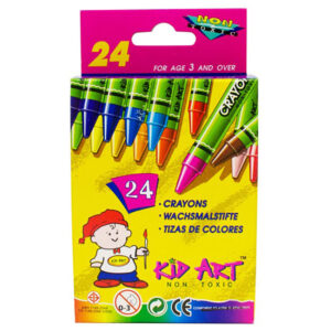Kid Art Crayons Wax Standard Kid Art 24’s
