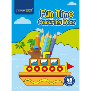 Marlin Colouring Book Kids Fun Time 48pg