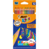 Bic Colour Pencil Long Kids Evolution Stripes 12’s
