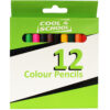 Marlin Colour Pencil Long Cool 4 School Short Box 12’s