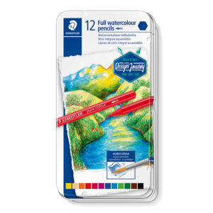 Staedtler Colour Pencil Long Wood Free Tin 12’s