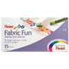 Pentel Fabric Pastels Fun Dye Asst 7’s