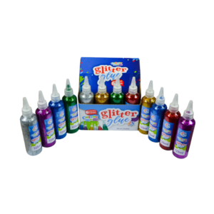 Colour Me Glitter-glue 6 Colour 125ml 12pk
