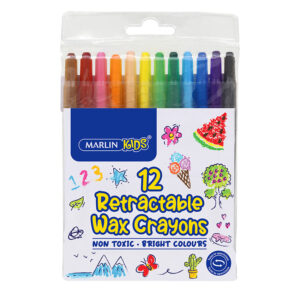 Marlin Crayons Twister Wax Asst 12’s
