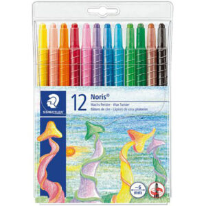 Staedtler Crayons Twister Wax Noris Club Asst 12’s