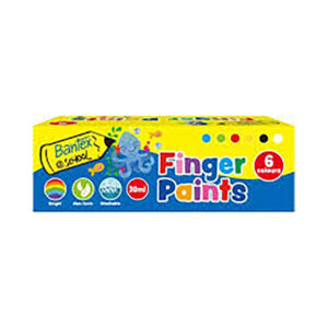 BANTEX @school FINGER PAINT 30ML TUB SET