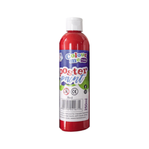Colour Me Paint Poster Bottle 250ml Red