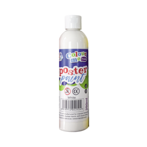 Colour Me Paint Poster Bottle 250ml White 1 Colour Me Paint Poster Bottle 250ml White
