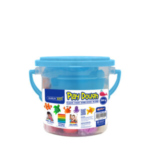 Marlin Play Dough Kids 200g Bucket 10 Colour + Moulds