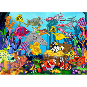 Rgs Puzzle 24 Piece Underwater