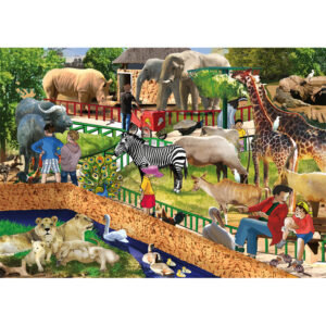 Rgs Puzzle 36 Piece Zoo