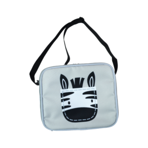 Colour Me Lunch Bag Kids Animal Zebra