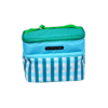 Colour Me Lunch Bag Double Layer Green & Turquoise Design