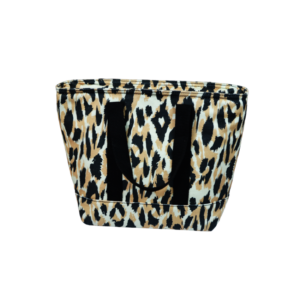 Colour Me Lunch Bag Canvas Leopard Print
