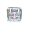 Colour Me Lunch Bag with Silver Rainbow Handles