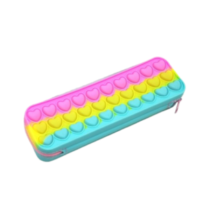 Colour Me PENCIL BAG Silicone Rainbow POP 20.5CM