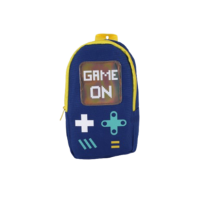 Colour Me Pencil Bag Game on Backpack 21cm Blue