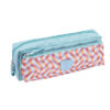 Colour Me Pencil Bag Set of 2 with Velcro LT Blue
