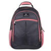 Volkano Bag Laptop Backpack Orthopaedic 27l Dk Grey/pink