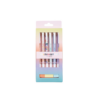 Colour Me Clutch Pencils 0.7 + Erasers Set 9PK