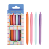 Pencil BPN RETR M 1.0 Novelty Set Asst Soft Feel 4PK