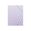Colour Me Document Wallet BRD 3 Flap Purple Check