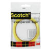3M Tape Clear Scotch Transparent 12×66 Lrg Core