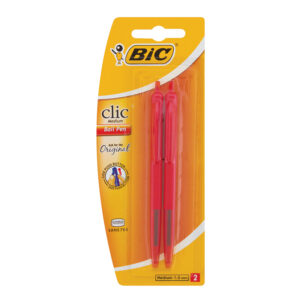 Bic Pen Bpn Retr M 1.0 Clic Red Crd 2